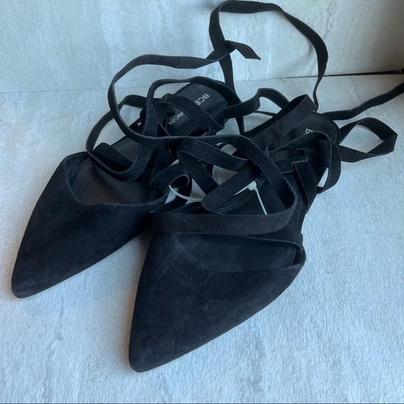 BCBGeneration Shoes New Bcbgeneration Noel Nude Suede Pointy Toe